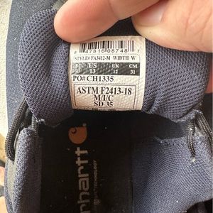 Carhartt safety shoes!